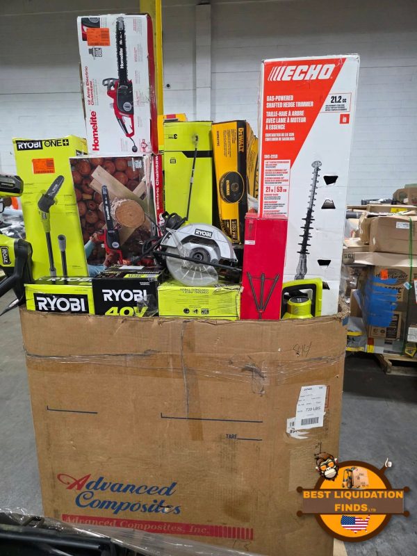 Power tool pallets